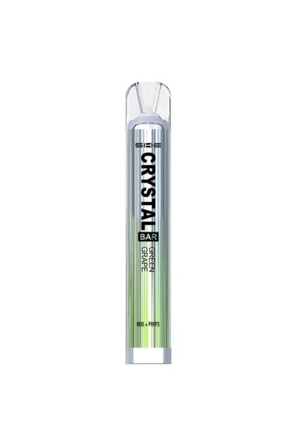 ske crystal bar zero jednorazova e cigareta bez nikotinu Green Grape min