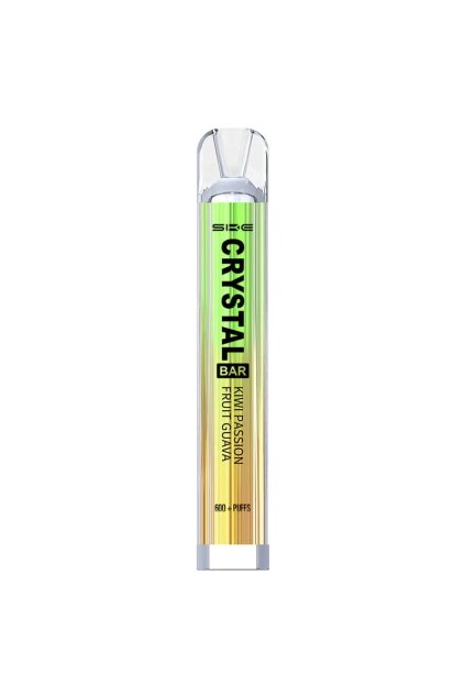 ske crystal bar zero jednorazova e cigareta bez nikotinu Kiwi Passion Fruit Guava min