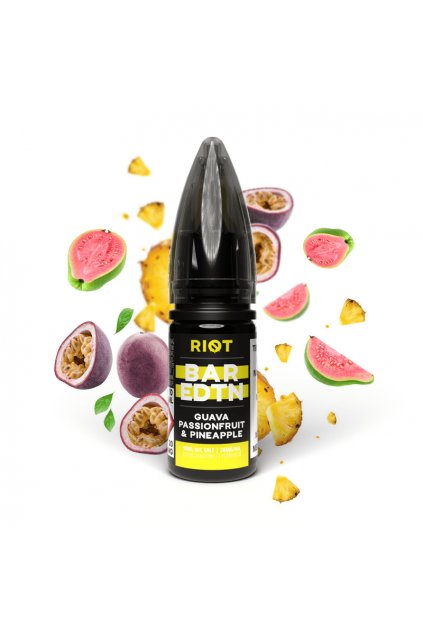 riot bar salt e liquid guava passion fruit pineapple min