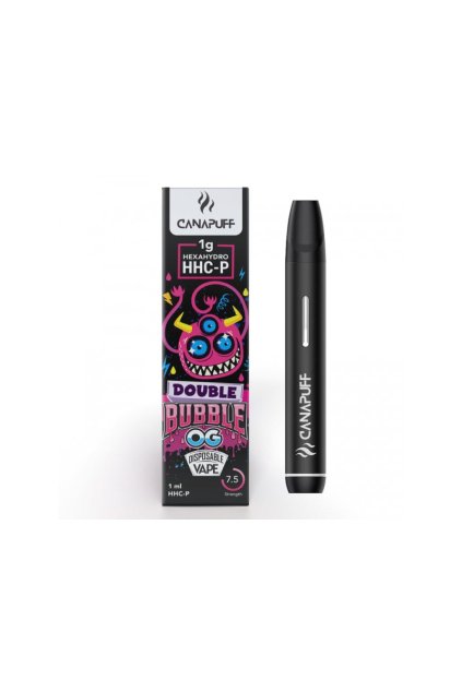 canapuff hhc p premium double bubble jednorazova e cigareta min min