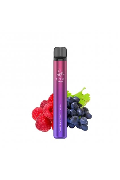 Elf Bar 600 V2 Grape Raspberry jednorazova e cigareta