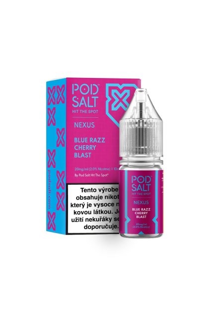 e liquid pod salt nexus blue razz cherry blast