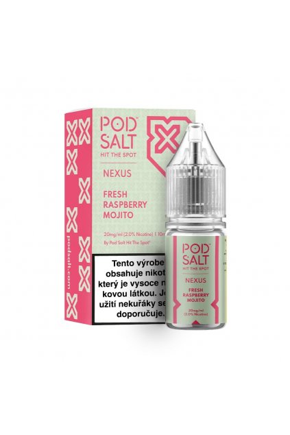 e liquid pod salt nexus fresh raspberry mojito