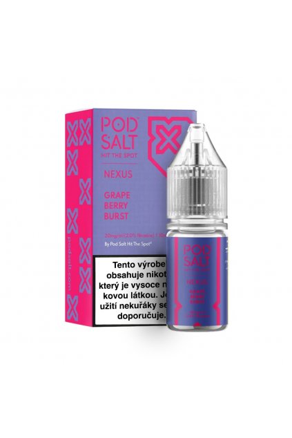 e liquid pod salt nexus grape berry burst