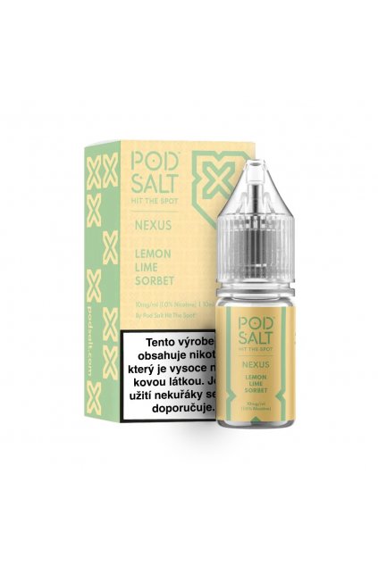 e liquid pod salt nexus lemon lime sorbet