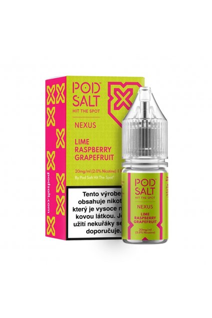 e liquid pod salt nexus lime raspberry grapefruit