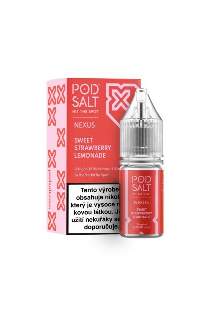 e liquid pod salt nexus sweet strawberry lemonade