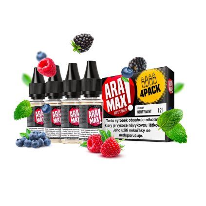 E liquid Aramax Berry Mint