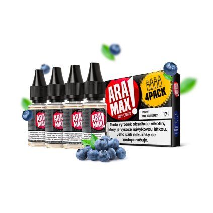 E liquid Aramax Max Blueberry