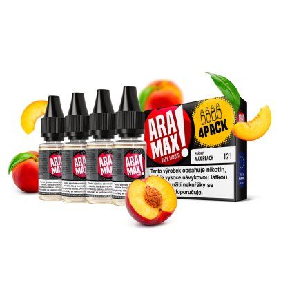 E liquid Aramax Max Peach