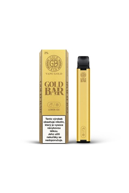 Gold Bar Lemon Ice jednorazova e cigareta min