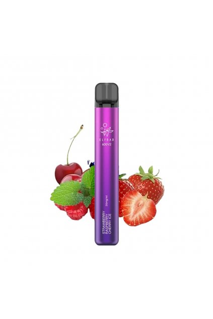 Elf Bar V2 Strawberry Raspberry Cherry Ice Jednorázová e cigareta