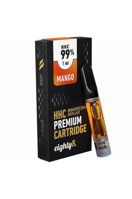 HHC cartridge Eighty8 1ml Mango min