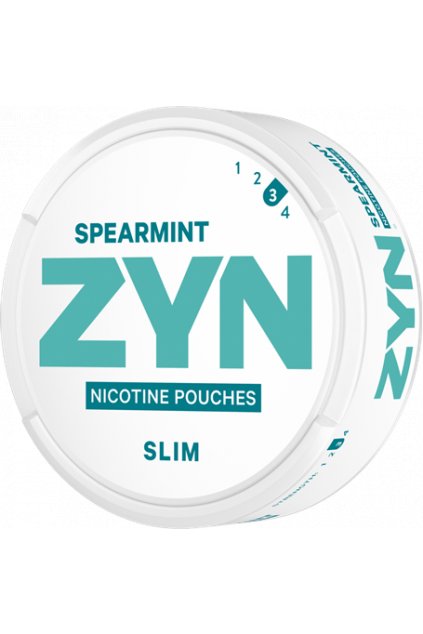 Zyn spearmint nikotinové sáčky nicopods nordiction