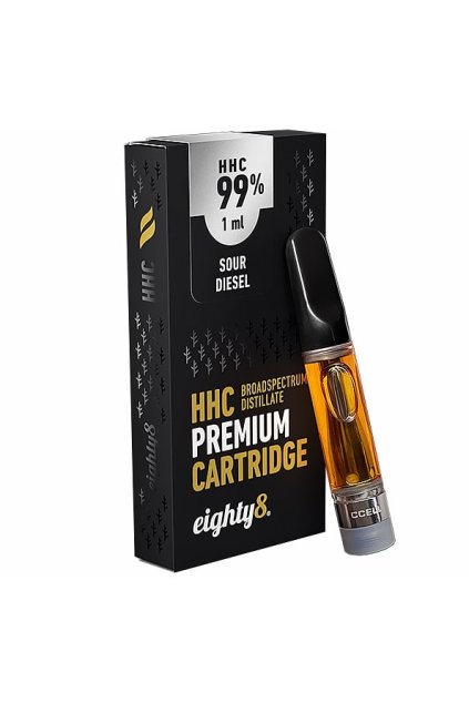 HHC cartridge Eighty8 1ml Sour Diesel min