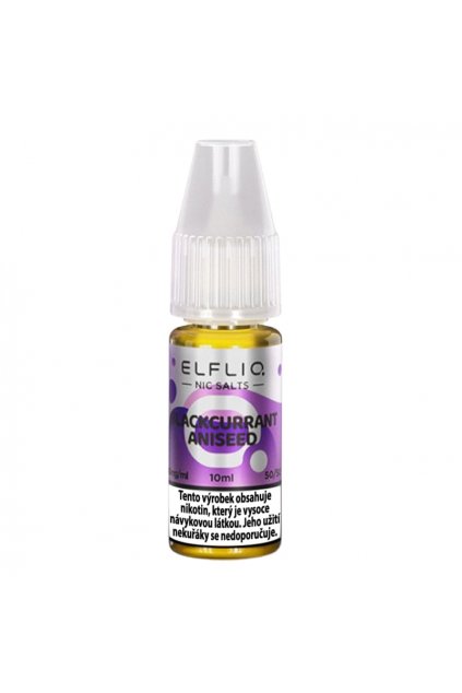 Elf liq blackcurrant aniseed e liquid