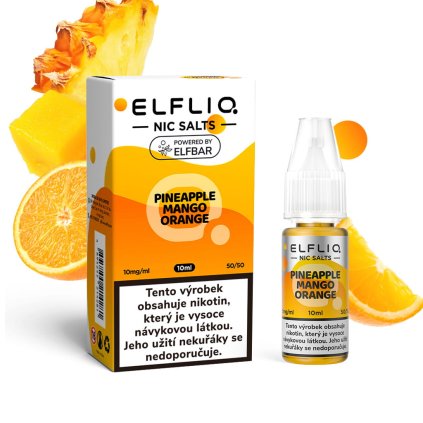 Elfliq e liquid Pineapple Mango Orange
