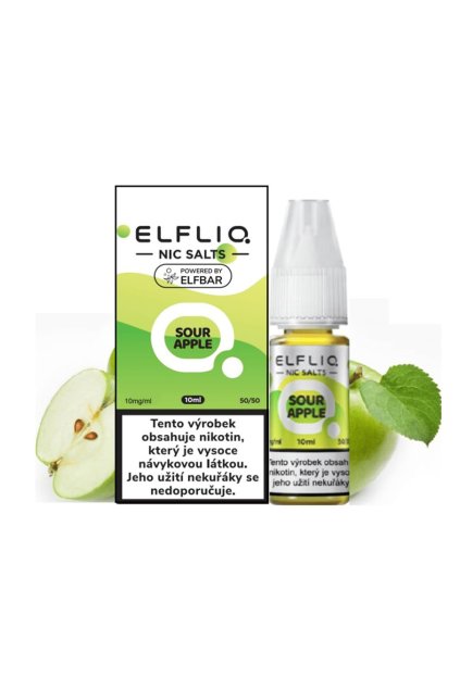 E liquid Elf Bar ELFLIQ Sour Apple min