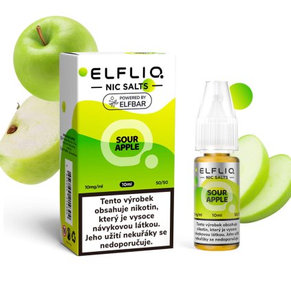 Elfliq e liquid Sour Apple