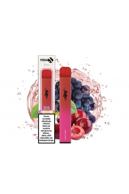 Venix Pro Cherry Grape X Jednorazova e cigareta