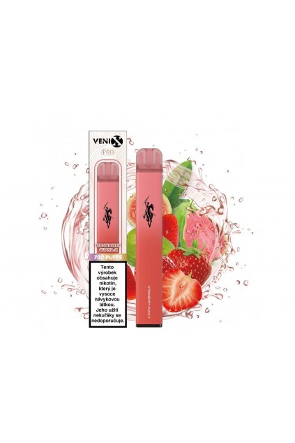 Venix Pro Strawberry Guava X Jednorazova e cigareta