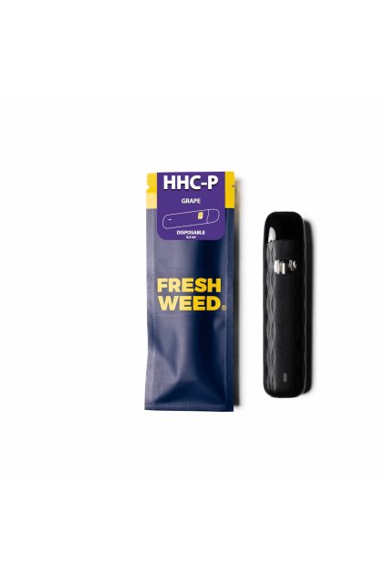 FreshWeed HHC P Grape Jednorazova e cigareta 0,5ml
