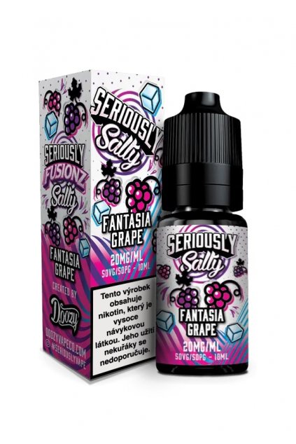 E liquid Doozy Seriously Salty Fantasia Grape min