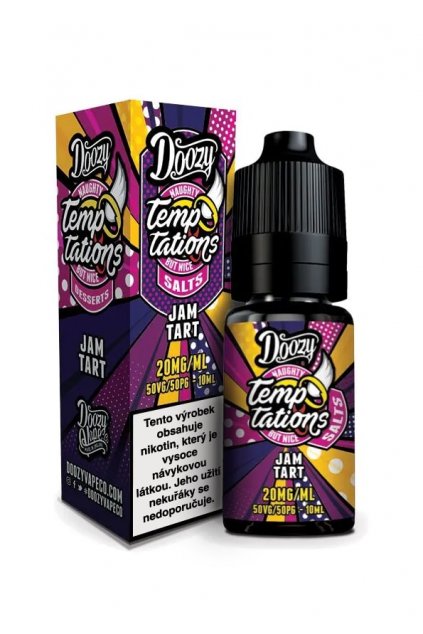 E liquid Doozy Temp Tations Jam Tart min