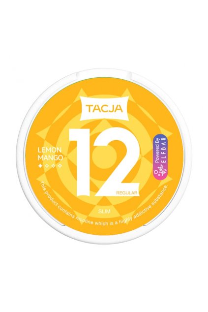 Elf Bar Tacja Lemon Mango nikotinove sacky 12mg min