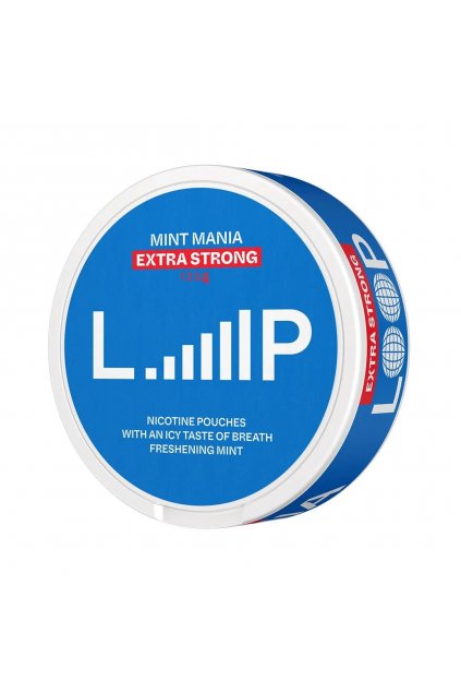 LOOP Mint Mania Extra Strong nikotinove sacky