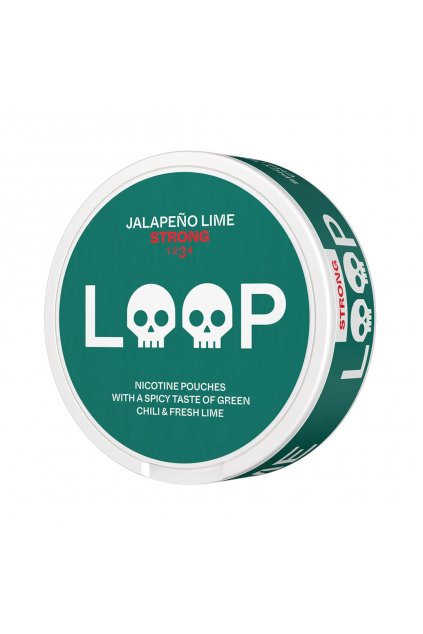 LOOP Jalapeno Lime Strong nikotinove sacky