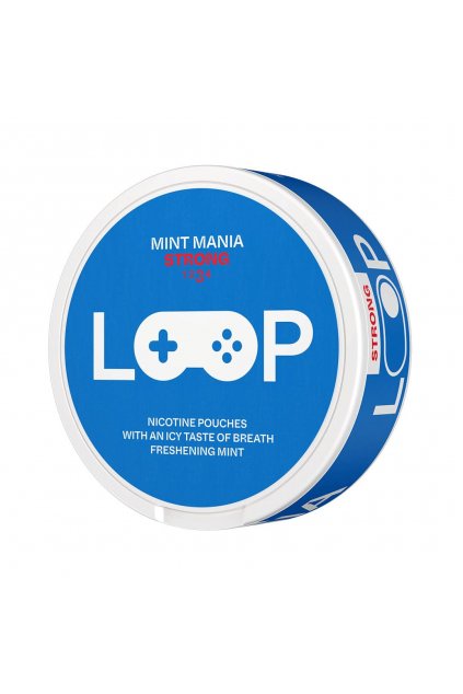 LOOP Mint Mania Strong nikotinove sacky