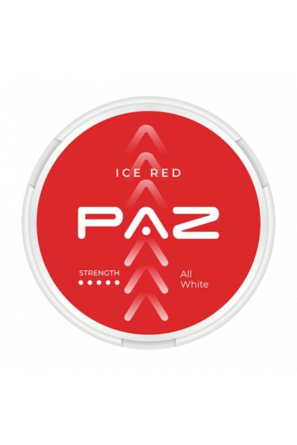 paz ice red nikotinove sacky nikotin