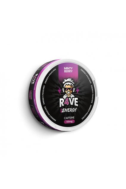 RAVE Minty Berry Koffeinove sacky