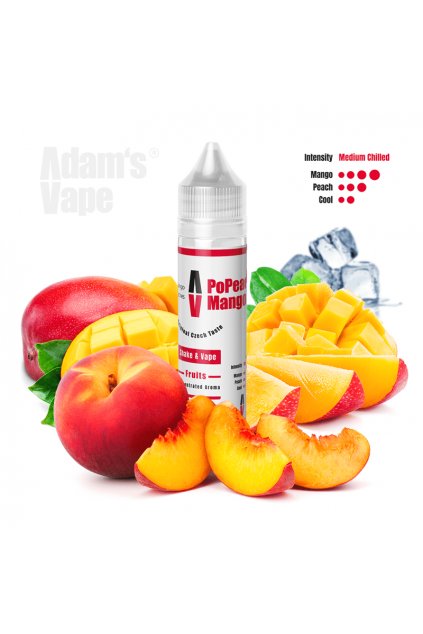 Adams Vape Shake and Vape PoPeachi Mango