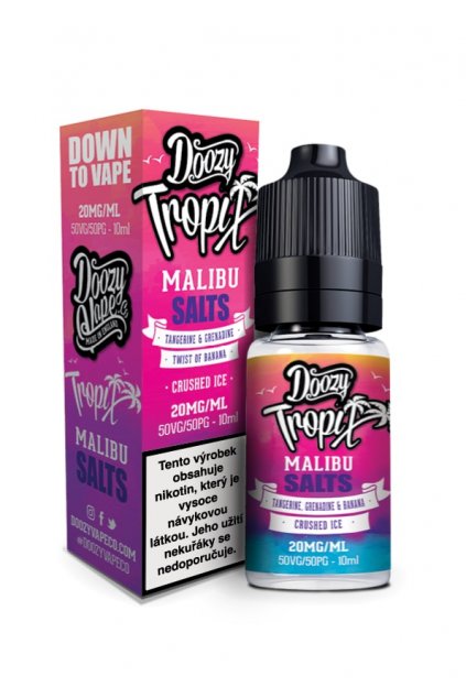 E liquid Seriously Salts Doozy Tropix Malibu min