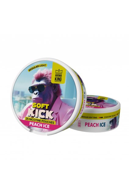Aroma King Soft Kick Peach Ice nikotinove sacky