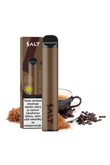 Salt 600 Tobacco Coffee jednorazova e cigareta min