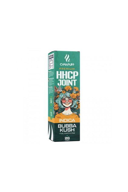 Canapuff HHC P Pre roll joint Bubba Kush min