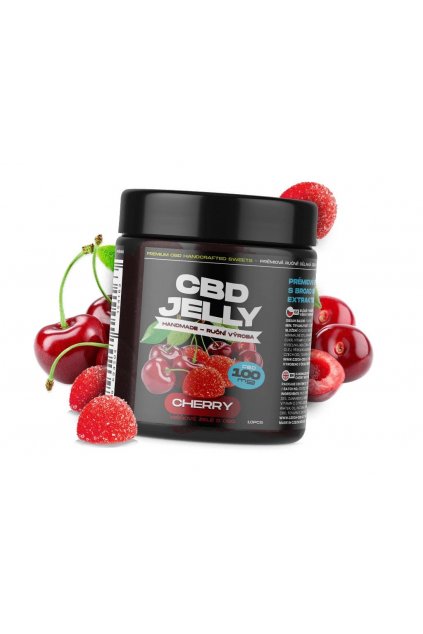 CBD Jelly Cherry 100mg min