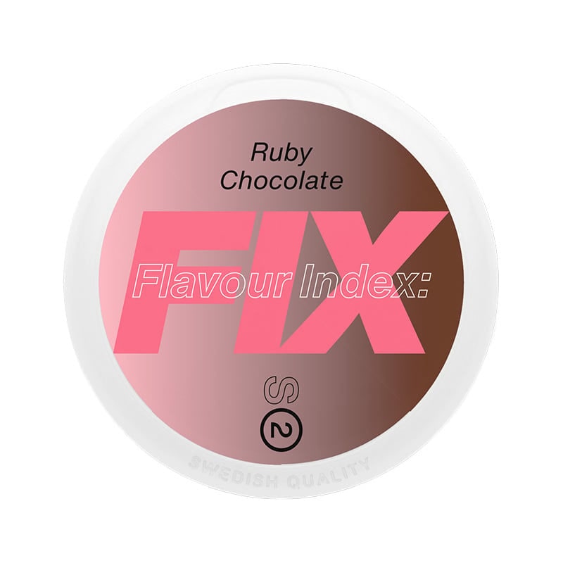 FIX RUBY CHOCOLATE - Nikotinové sáčky - Nordiction.cz