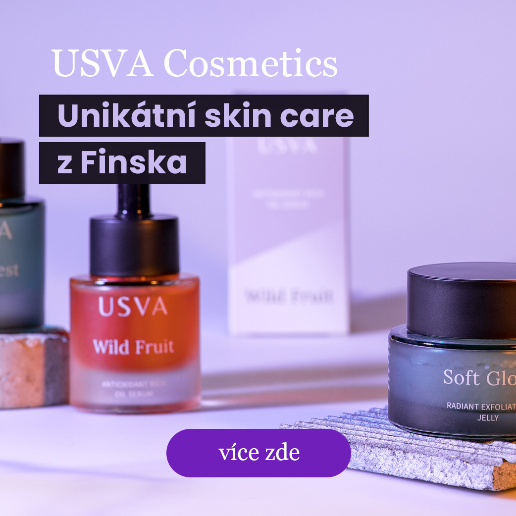 Unikátní přírodní obličejová séra a krémy USVA Cosmetics z Finska