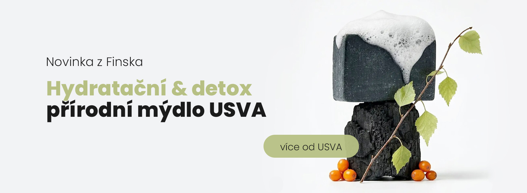 Hydratační a detox mýdlo USVA