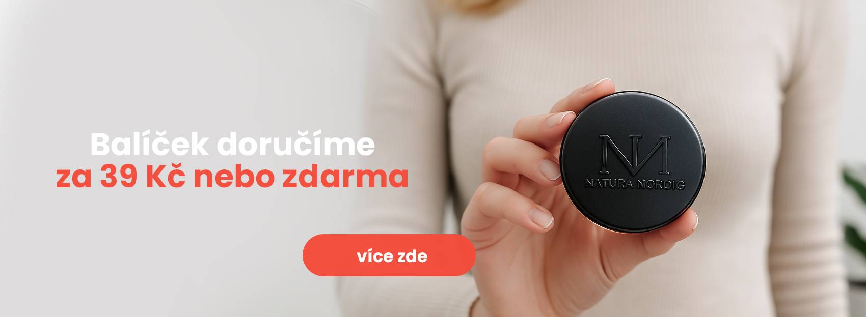 Doručení za 39 Kč