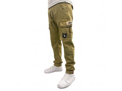 alpha industries herren hose petrol patch pant sand~2