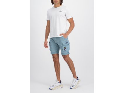Kraťasy Crew Patch greyblue
