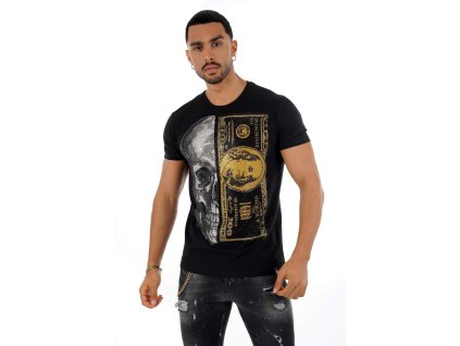 Tričko George V, černé (Velikost 3XL)