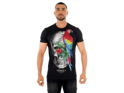 Tričko George V, černé (Velikost 3XL)