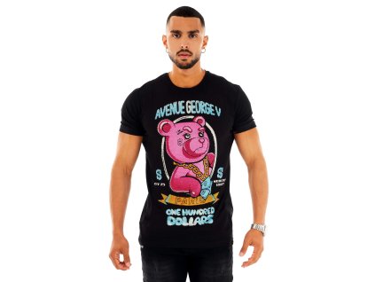 Tričko George V, černé (Velikost 3XL)