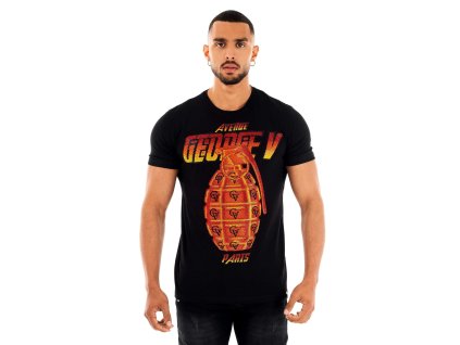 Tričko George V, černé (Velikost 3XL)